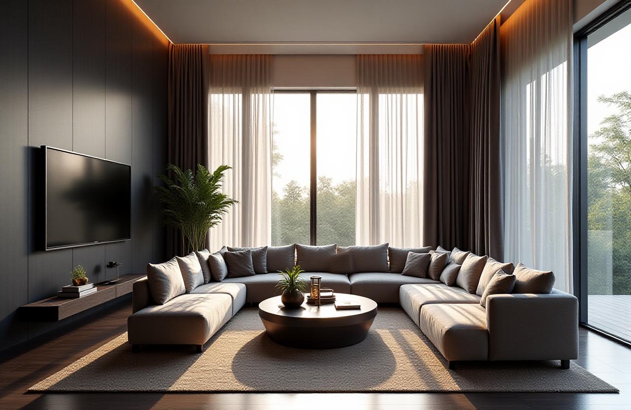 Interior mewah Jakarta oleh Aksara Ruang