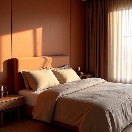 Desain Kamar Tidur Hangat - Aksara Ruang